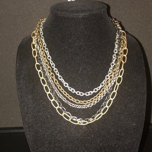 Vintage Lia Sophia Multi-Layered Necklace